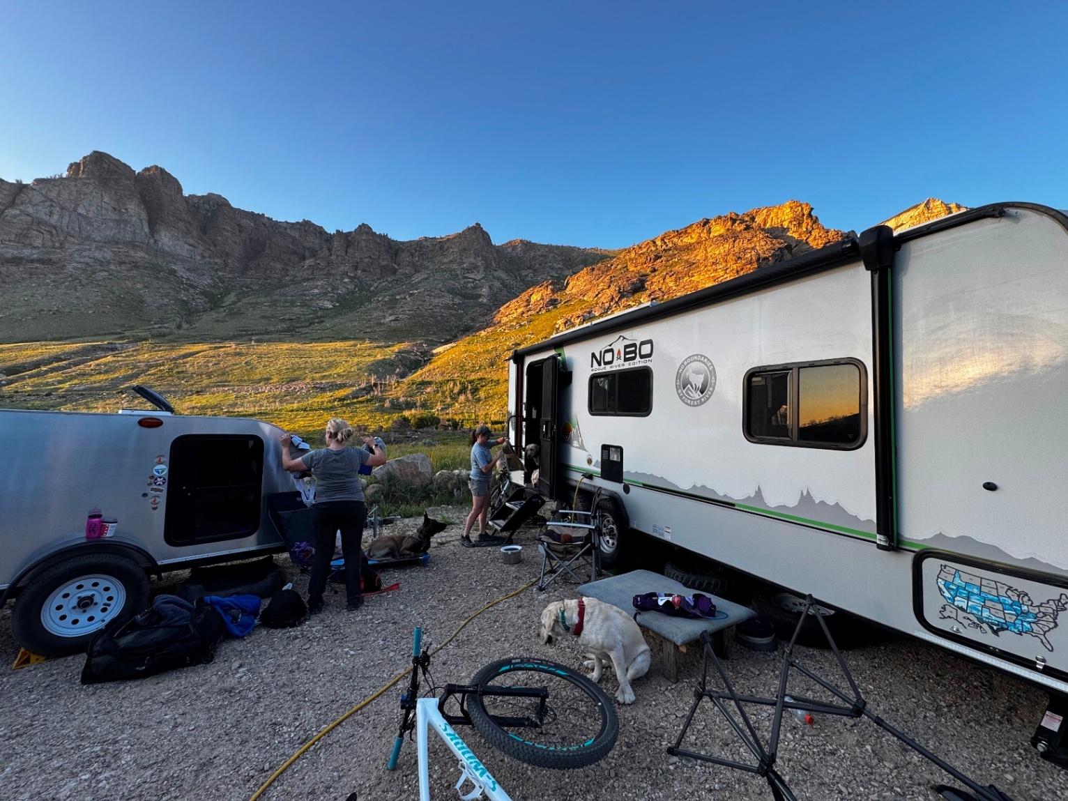 boondock - camp lamille (ruby gravel ride)