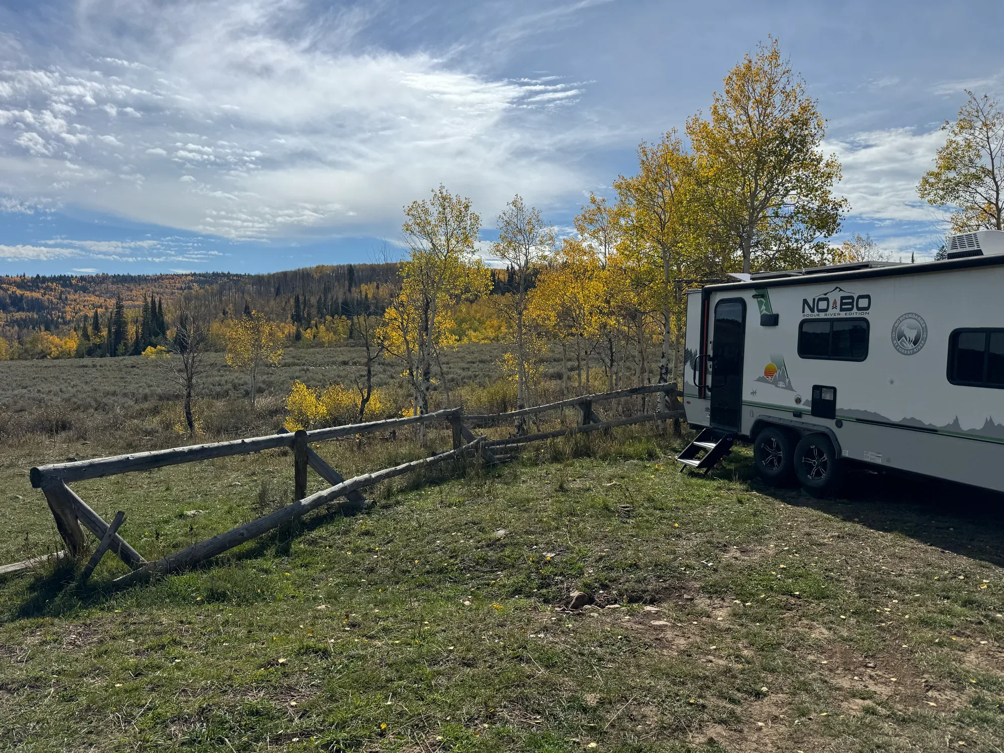 NF land behind Daniels Summit Lodge