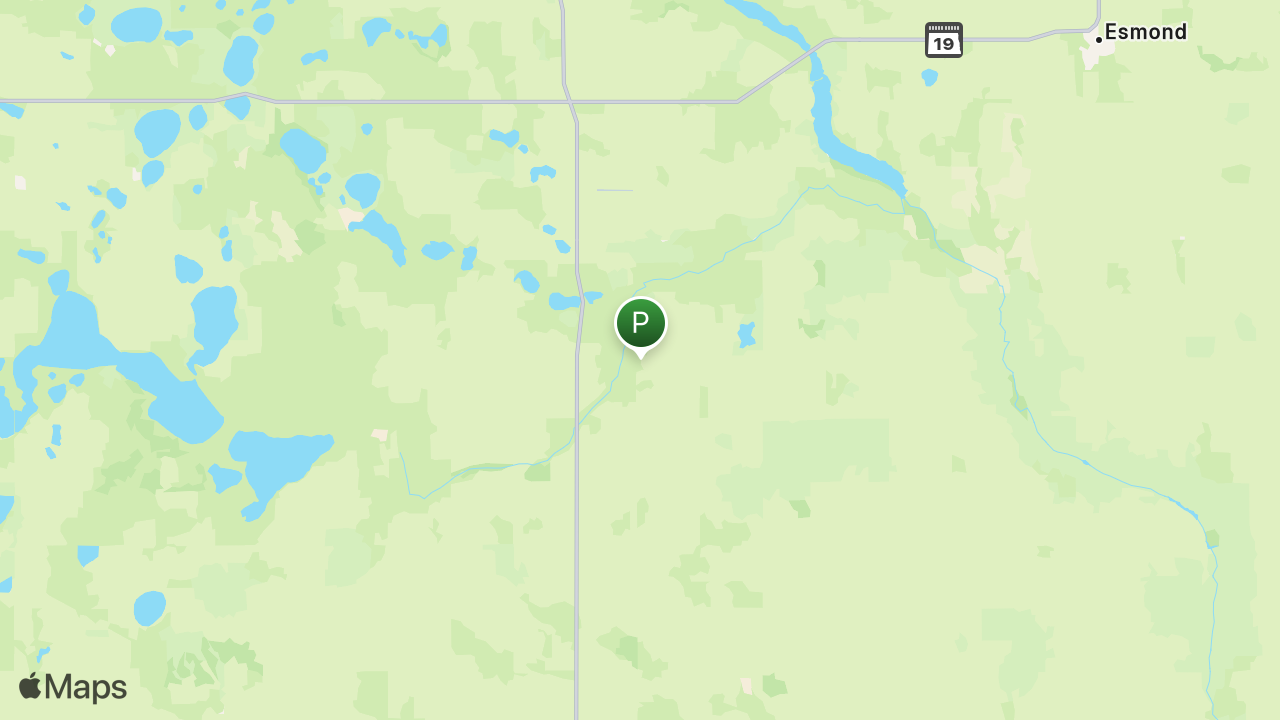 Map of The Haven Campground