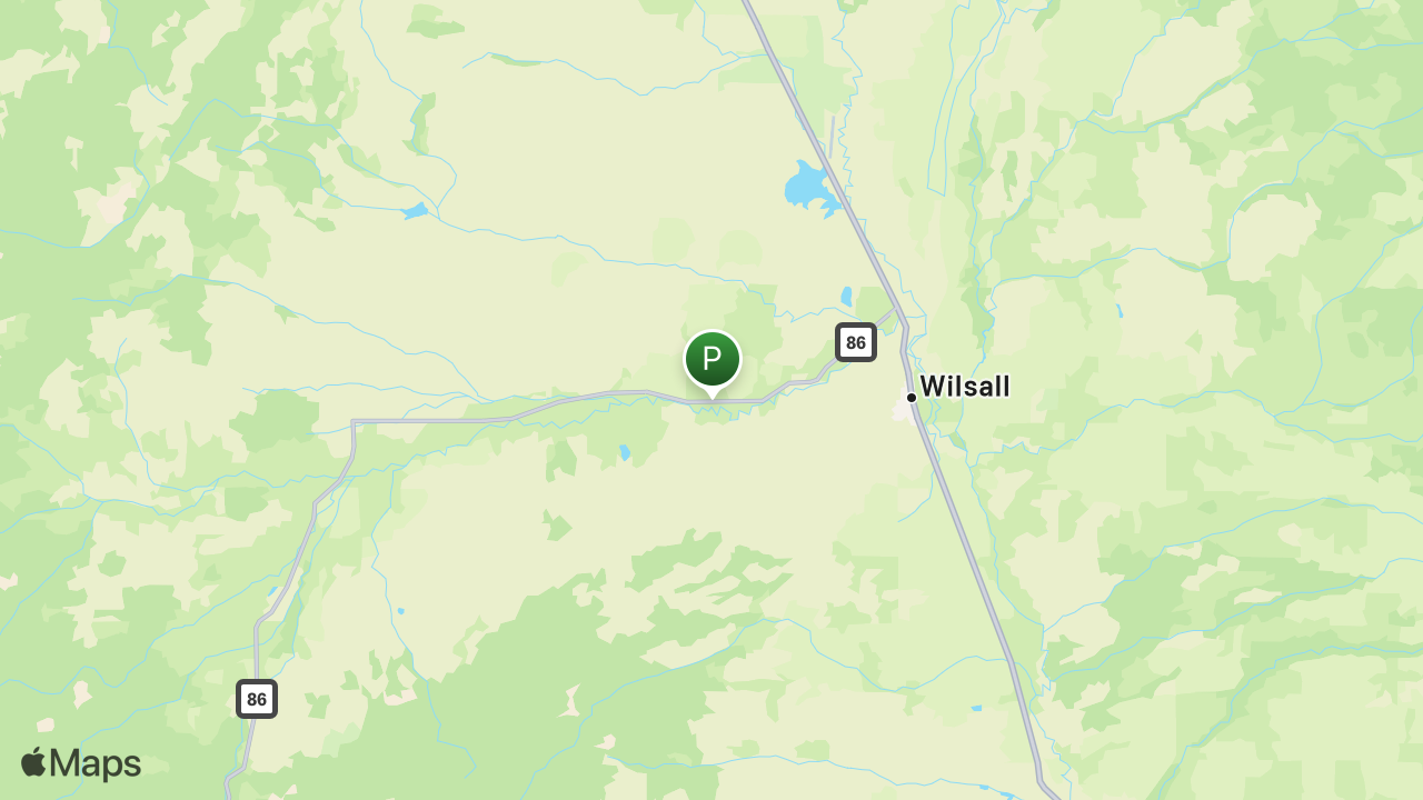 Map of Harvest Host - Muddy Creek Ranch